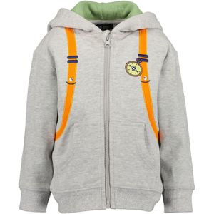 Blue Seven - Sweatvest - Mist - Met Capuchon - Lange Mouwen