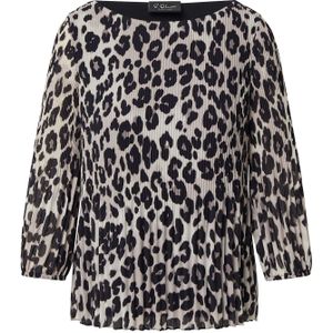 s.Oliver BLACK LABEL Blouse  lichtgrijs / zwart