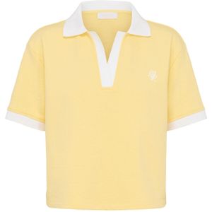 LeGer by Lena Gercke Sweatshirt 'Drew'  geel / wit