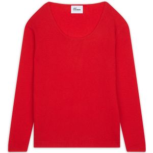 JUST CASHMERE Trui 'Fiona'  rood