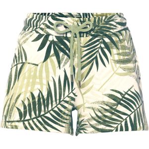 Loungebroek - Groen - All-over Print - Steekzakken
