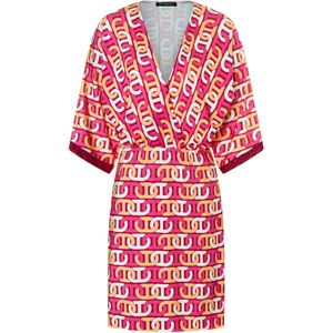 Ana Alcazar Jurk 'Wibby'  vuurrood / wit