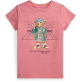 Polo Ralph Lauren T-Shirt - Vervaagde pioen m. Knuffel - Polo Ralph Lauren - 2 jaar (92) - T-Shirts
