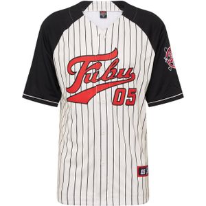 FUBU Overhemd  rood / zwart / offwhite