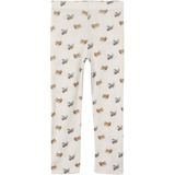 Legging - Slim Fit - Wol - All-over Print - Elastische Taille