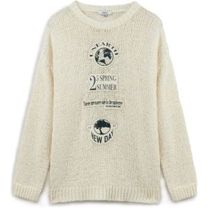 Twist Trui  crème / navy