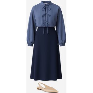 Touche Prive Rok  marine / donkerblauw