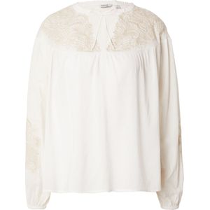 b.young Blouse 'JALISSA'  ecru / donkerbeige