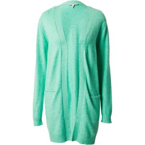 b.young Gebreid vest 'Nonina'  groen