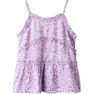 NAME IT Top  lavendel / braam / wit