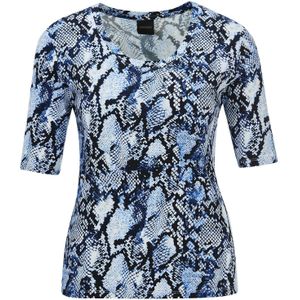 MADELEINE Shirt  blauw / nachtblauw / lichtblauw / wit