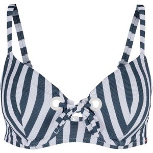 Skiny Bikinitop  navy / wit