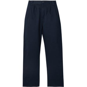 Carhartt WIP Bandplooibroek 'Merrick'  donkerblauw