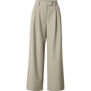 LeGer by Lena Gercke Bandplooibroek 'Annelie'  greige