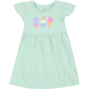GAP Jurk  lichtblauw / mintgroen / lichtoranje / pink