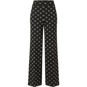 Ana Alcazar Broek 'Arola'  zwart / wit