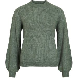 VILA Trui  donkergroen