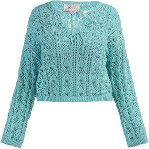 IZIA Trui  turquoise