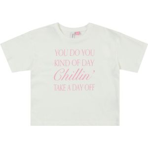 Vero Moda - VmKatrine - T-Shirt - Snow White - Katoen