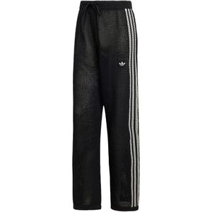 ADIDAS ORIGINALS Broek 'Firebird'  zwart / wit