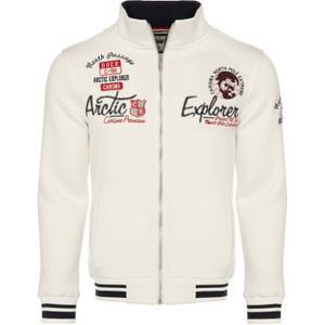 CARISMA Sweatvest  kersrood / zwart / wit