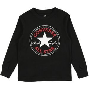 CONVERSE - Shirt - Rood - Lange Mouw