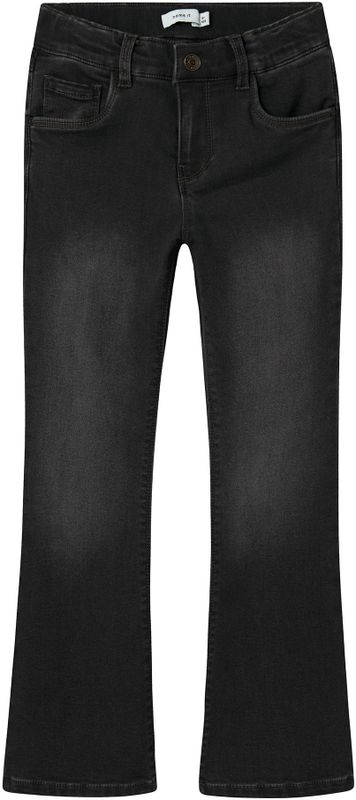Fleece Bootcut Jeans - Denim - Bootcut - Slim Fit - Verstelbare Taille