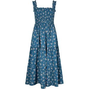 Apricot Jurk  blauw / groen / pink