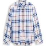 TOM TAILOR Blouse  navy / lichtblauw / robijnrood / offwhite