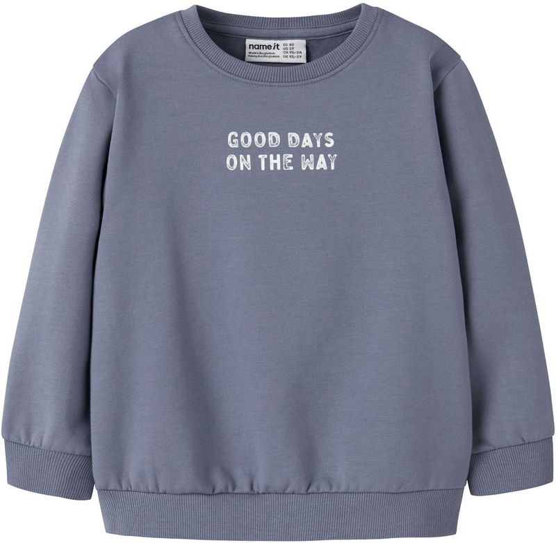 NAME IT Sweatshirt  opaal / wit
