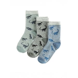 Cool Club Sokken  royal blue/koningsblauw / lichtgrijs / grijs gemêleerd / mintgroen