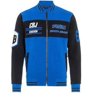 CIPO & BAXX Sweatvest  blauw / zwart / wit