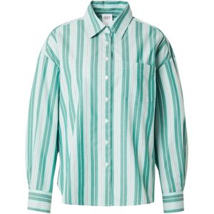 GAP Blouse  indigo / smaragd / mintgroen / wit