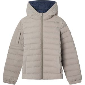 Hackett London Tussenjas 'Puffa'  grijs