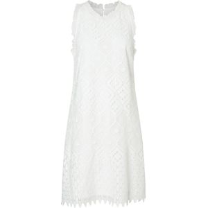 Ana Alcazar Jurk 'Wabea'  wit