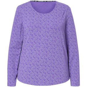 LAURASØN Shirt  grijs / lila