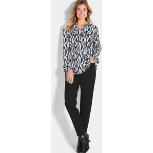 Goldner Blouse  zwart / wit