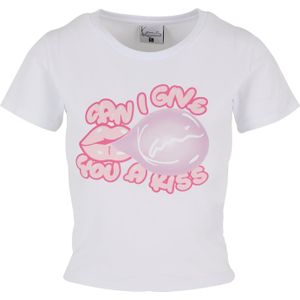 Karl Kani Shirt 'Bubblegum'  sering / pink / rosa / wit