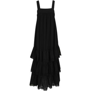 Vero Moda Tall Jurk 'VMPEACH'  zwart