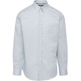 s.Oliver BLACK LABEL - Overhemd - Lichtblauw - Katoen - Lange Mouw