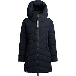 khujo Wintermantel 'Dier'  nachtblauw