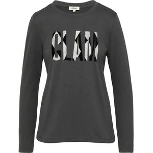 Shirt - Print - Jersey - Zacht - Siersteentjes