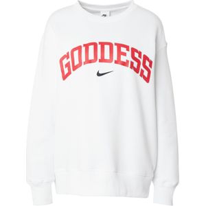 Nike Sportswear Sweatshirt 'PHNX FLC'  rood / zilver / wit