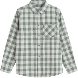 Cool Club Overhemd  ecru / pastelgroen / donkergroen