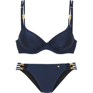 Jette Joop - Giulia - Beugelbikini - Marine - Glanzend