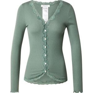 rosemunde Gebreid vest  mintgroen