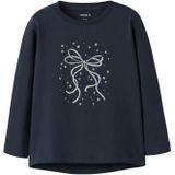 NAME IT - NMFVIPARTY - Shirt - Navy - Lange Mouwen