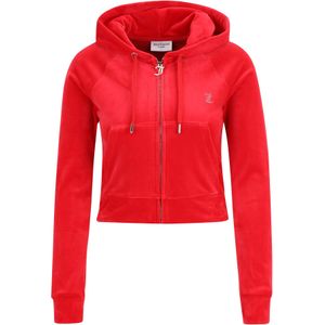 Juicy Couture Petite Sweatvest 'MADISON'  rood