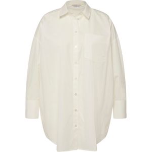 Studio Untold Blouse  zwart / offwhite