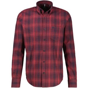 LERROS Overhemd  navy / rood